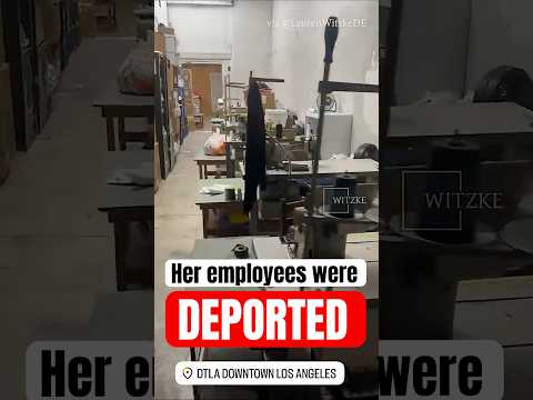 Her Illegal Employees Were DEPORTED…😳