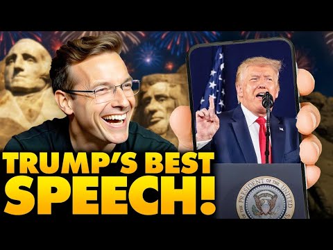CHILLS: The Greatest 4th Of July Speech in History | Trump Defiant at Mount Rushmore 🇺🇸