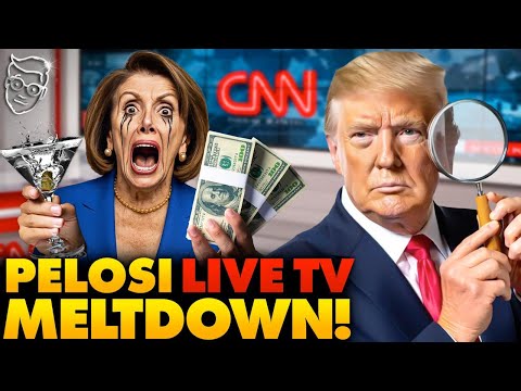 Pelosi Just Had a Psychotic Hysterical MELTDOWN LIVE on CNN | Anchor Asked About Her Insider Trading