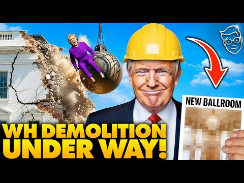 Hillary Clinton Throws Hysterical MELTDOWN Over Trump White House Demolition | Internet Reminds Her…