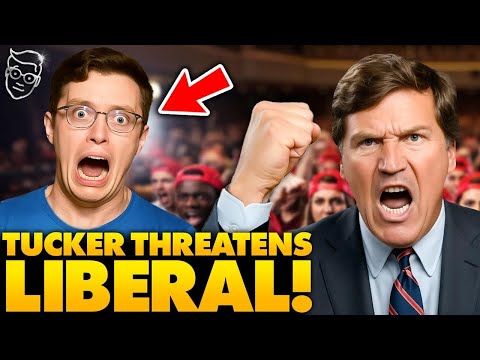 Tucker Threatens to PUNCH Lib, Then Completely HUMILIATES Him in Front of Roaring Crowd: 'Get The F…