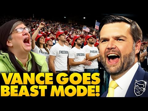 JD Vance ROASTS Libs LIVE in Front of ROARING Stadium of Students After Trump's Huge 2028 Endorse…