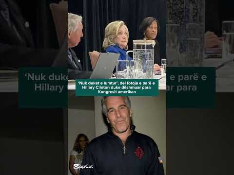 ‘Nuk duket e lumtur’, del fotoja e parë e Hillary Clinton duke dëshmuar para Kongresit amerikan
