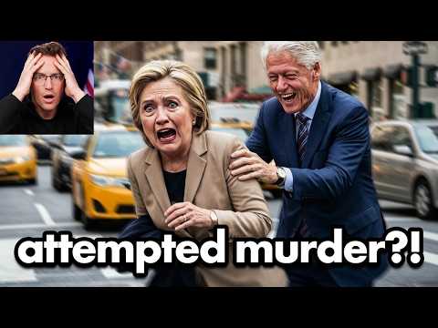 🚨Bill Clinton Pushes Hillary into Oncoming Traffic