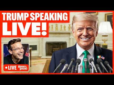 🚨 Trump Speaking LIVE Right Now In Oval Office With Irish Leader, Roasting Press