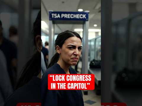 LOCK Congress In the Capitol Until They FUND TSA!