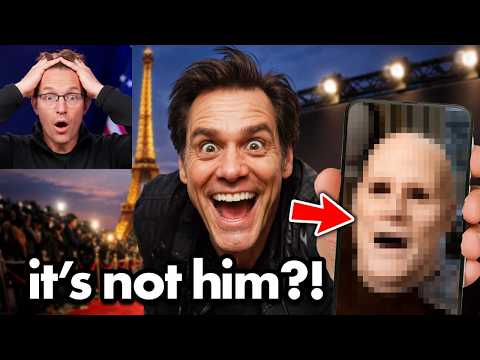 Internet is SHOCK Over ‘Unrecognizable' Jim Carrey | Body Double Mask REVEALED…