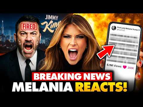 Melania Trump Just ENDED Jimmy Kimmel's Career | It’s OVER 🔥