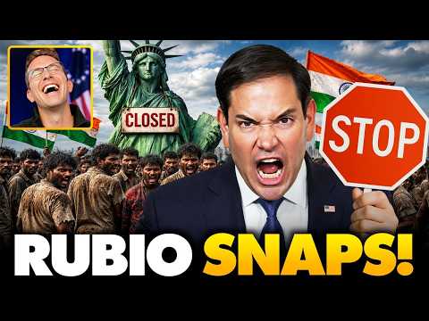 Rubio Finally SNAPS in India! BURNS Every Green Card and Declares LIVE: ‘You Must GO HOME…’