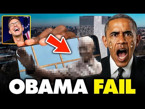 ‘They Made Him WHITE!’ Obama Horrified As New Presidential Statue Unveiled, The Internet is ROARING🤣