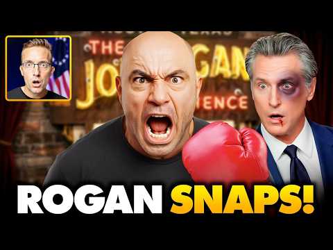 Joe Rogan Declares WAR On Gavin Newsom in SCORCHED EARTH Rampage | Gavin’s Response is 🤣
