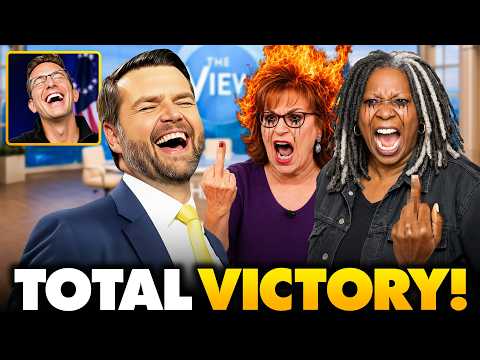 JD Vance STORMS On-Set At ‘The View’ as Audience ROARS! Whoopi Has PANIC Attack as JD Crushes Libs…🤣