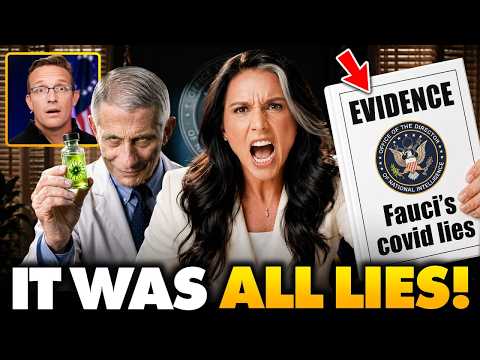 BOMBSHELL: Tulsi Gabbard Just EXPOSED Dr. Fauci’s Dark CIA CRIMES in her LAST Act As Intel Director…