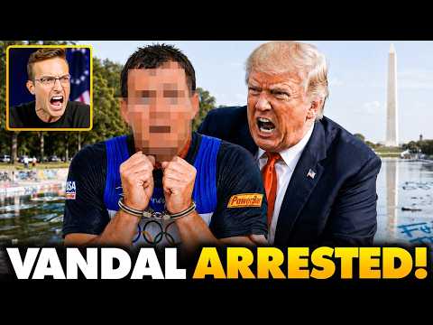 National Guard ARREST and Unmask Terrorist Lib For SABOTAGING Reflecting Pool, Identity STUNS Nation