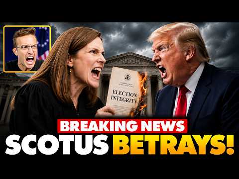Amy Coney Barrett BETRAYS Us Again, Sides With Lib Justices For RIGGED Mail-In Ballots | Trump Rages