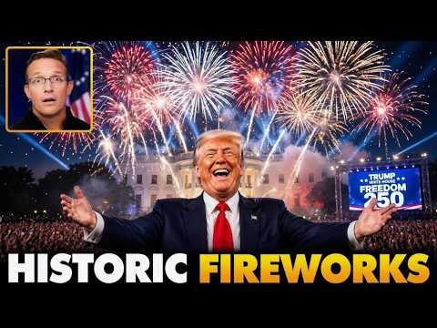 Trump SHOCKS DC With Historic Fireworks Show For America 250 | BREAKS World Record🇺🇸