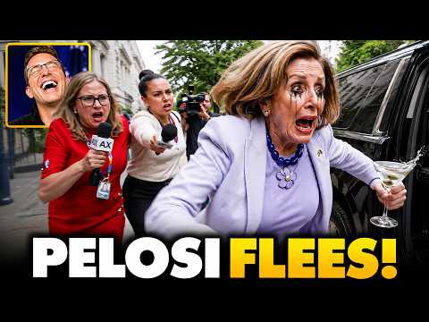 Pelosi Finally CHARGED For Drunk Driving?! Nancy FLEES, Staff SCREAM at Reporters Demanding Answers…