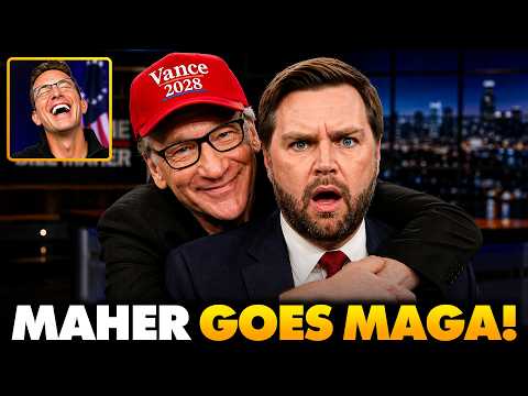JD Vance Walks On Bill Maher’s Show | Audience GASPS as Bill Makes On-Air ENDORSEMENT of JD For 2028