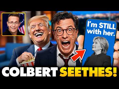 Colbert Has Total Mental Breakdown On LIVE TV as Show Officially ENDS | Cries Over Hillary Loss…