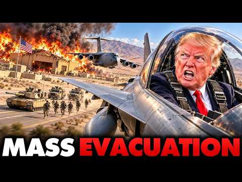 🚨Trump Just Issued a Very Dark Warning to Iran… Troop Evacuations Ordered as MAJOR Strike Builds